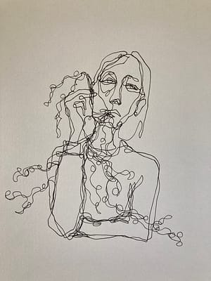 Smoking Woman
