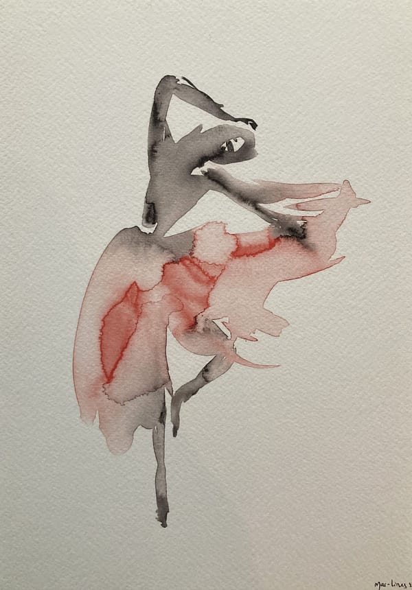 the dancer - print